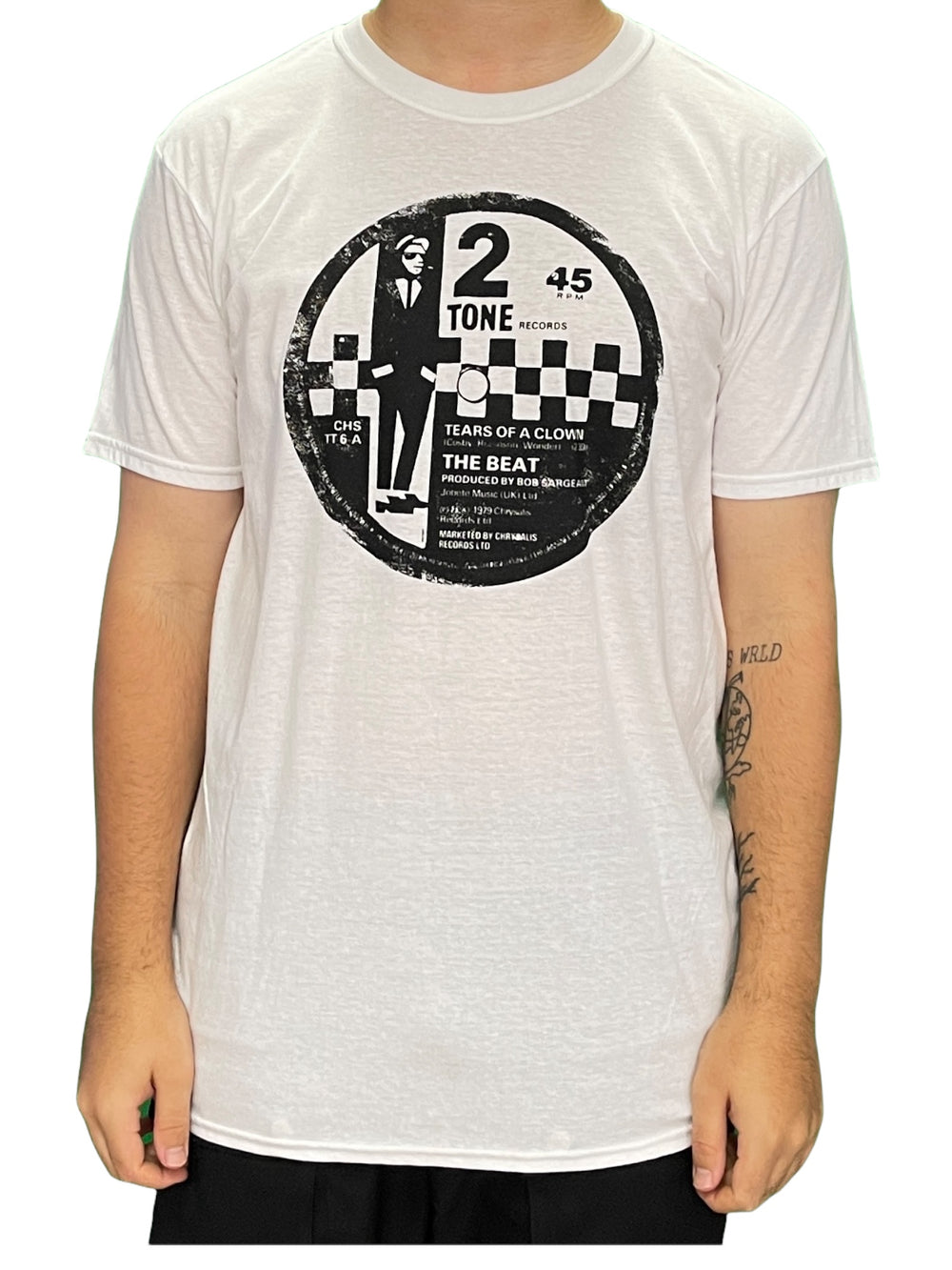 The Beat Two Tone Official Unisex T Shirt Brand New Various Sizes