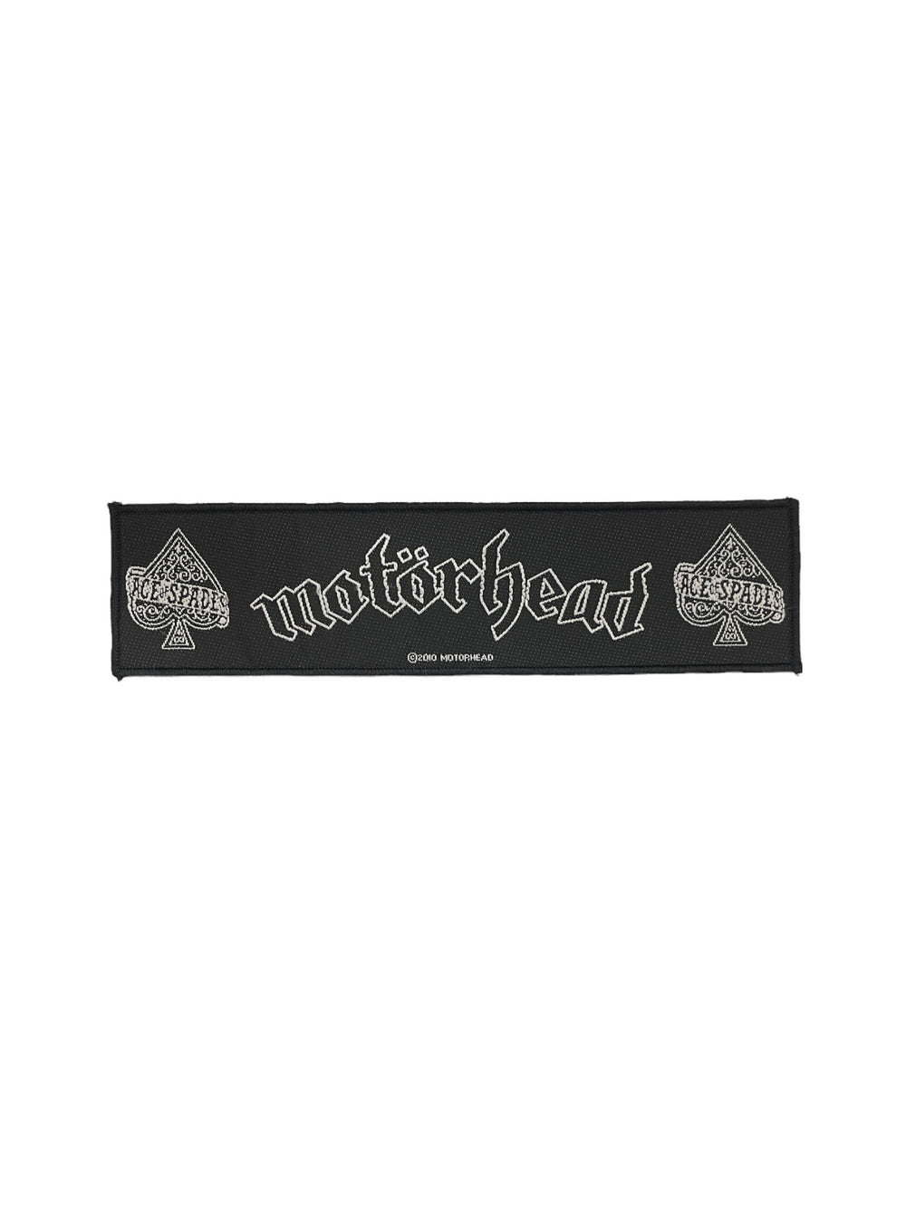 Motorhead Super Strip Patch: Ace Of Spades Official Woven Patch Brand New