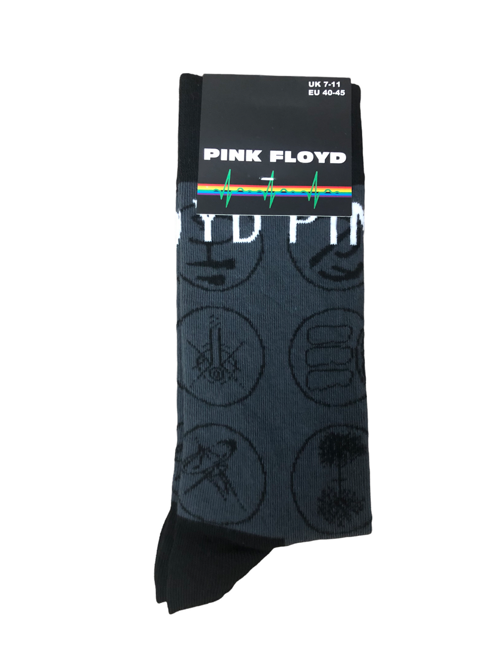 Pink Floyd Later Years Official Product 1 Pair Jacquard Socks Brand New