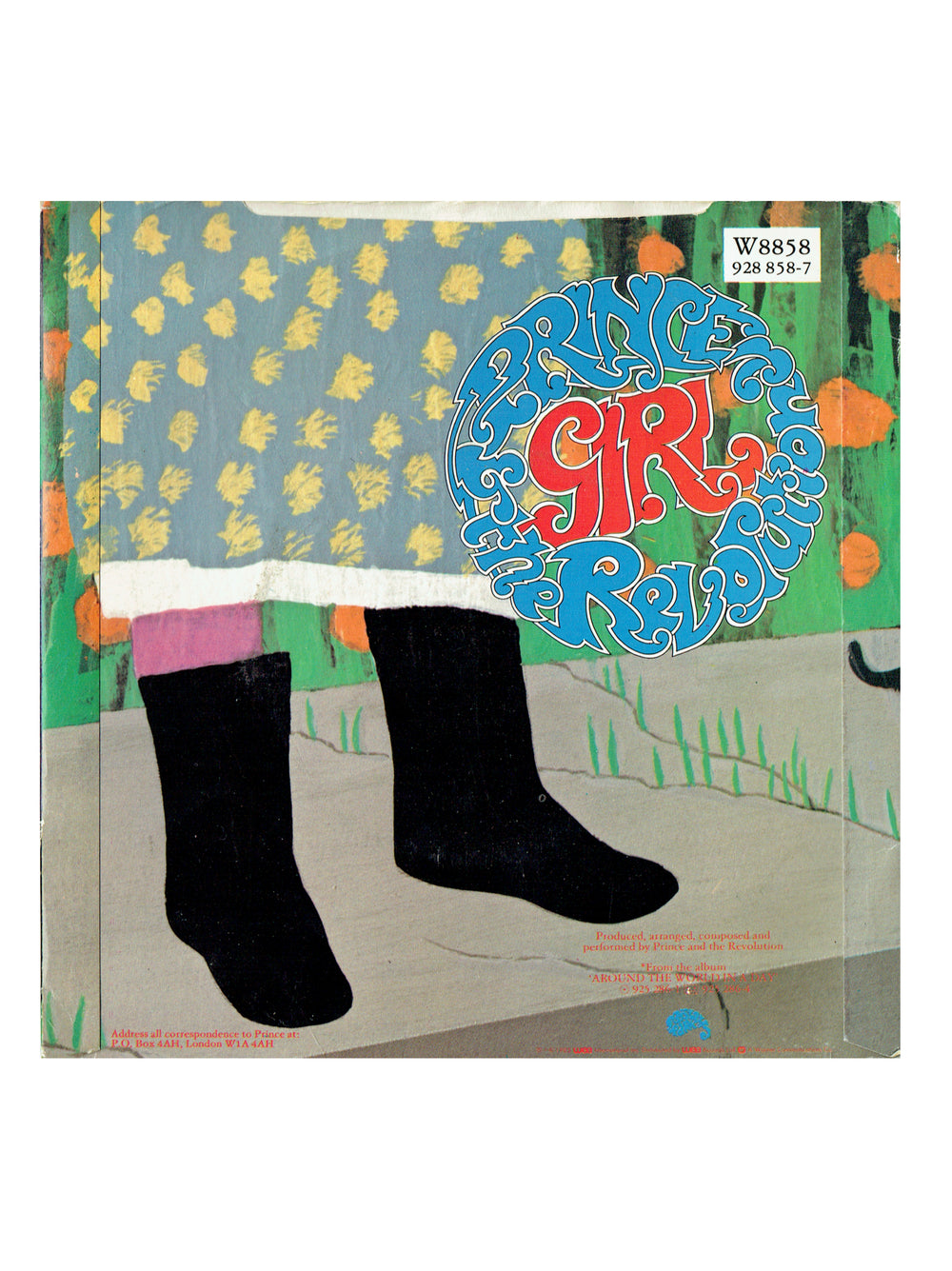 Prince & The Revolution Pop Life / Girl 7 Inch Vinyl Single UK 1985 Release