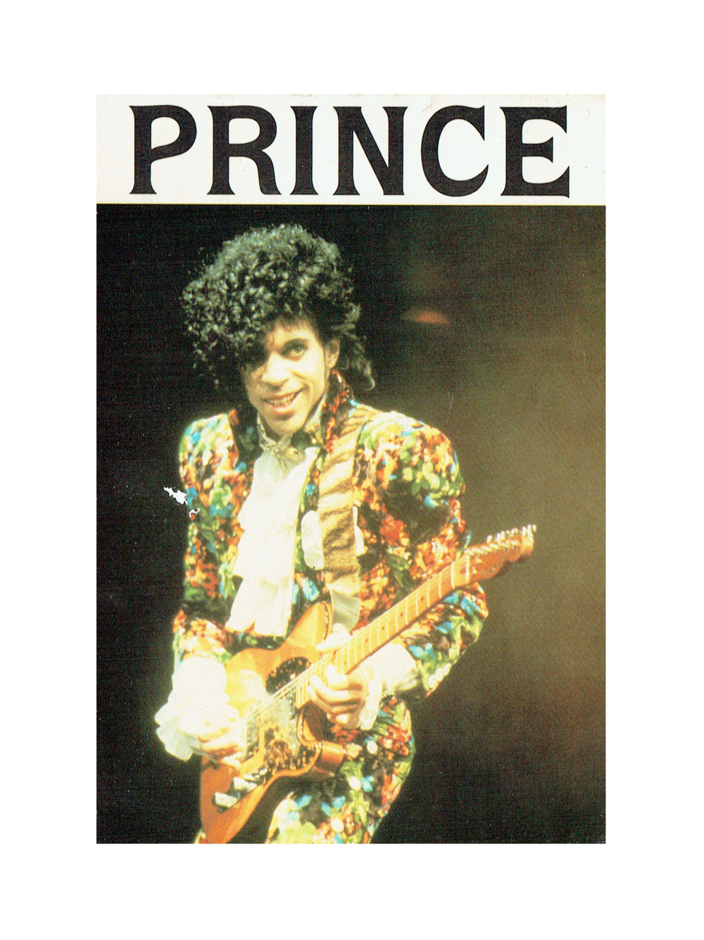 Prince Postcard Original Printed In England Vintage Smile