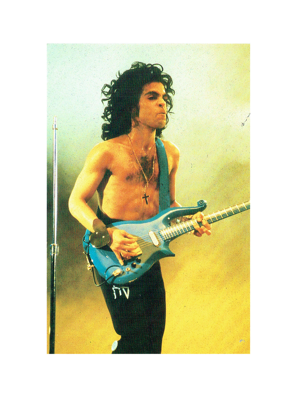 Prince – Postcard Original Printed In England Lovesexy '88 Live