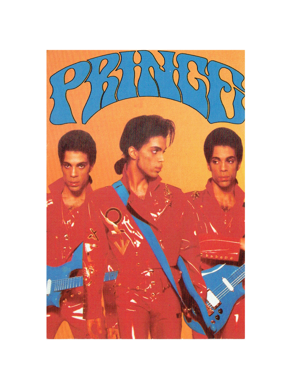 Prince – Postcard Original Printed In Italy Nude Tour 1990
