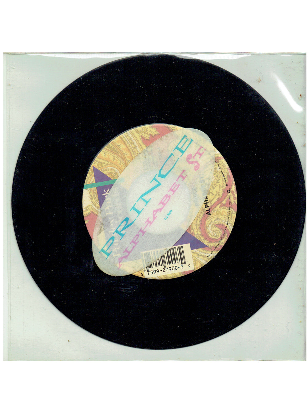 Prince – Alphabet St. Vinyl 7" US Preloved: 1988