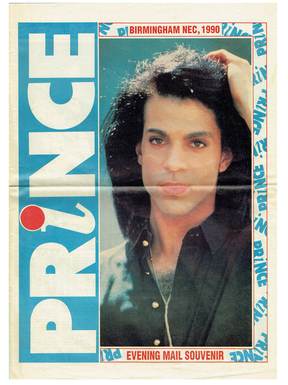 Prince – Birmingham NEC Souvenir Newspaper 8 Page All Prince
