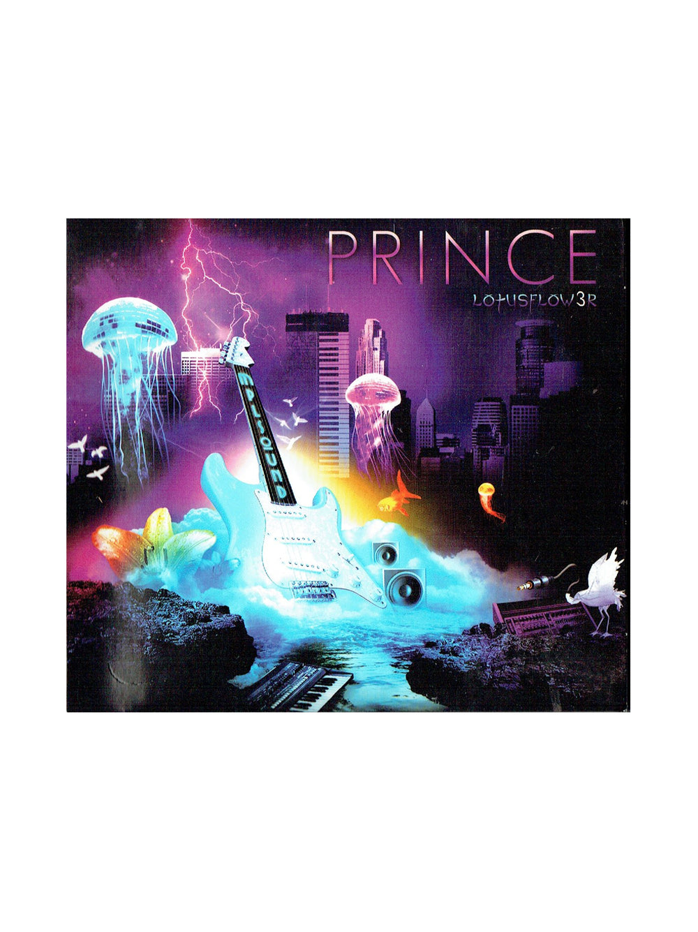 Prince – (MPLSound) Lotus Flow3r Single Compact Disc Album With Poster