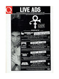 Prince – Q Magazine 103 2 Page Article + Full Page Advert Preloved April : 1995