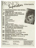Prince Special Superstar Collectors Magazine 76 Pages Printed In USA 1984 Near Mint
