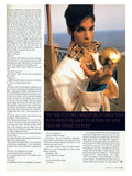 Prince – Magazine Q July Cover And 6 Page Article Innerview Preloved: 1994