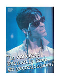Prince – Q Complete Magazine 104 May 1995 6 Page Article / Interview