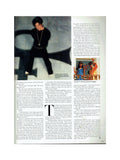 Prince – Q Magazine Complete 144 September 1988 4 Page Article