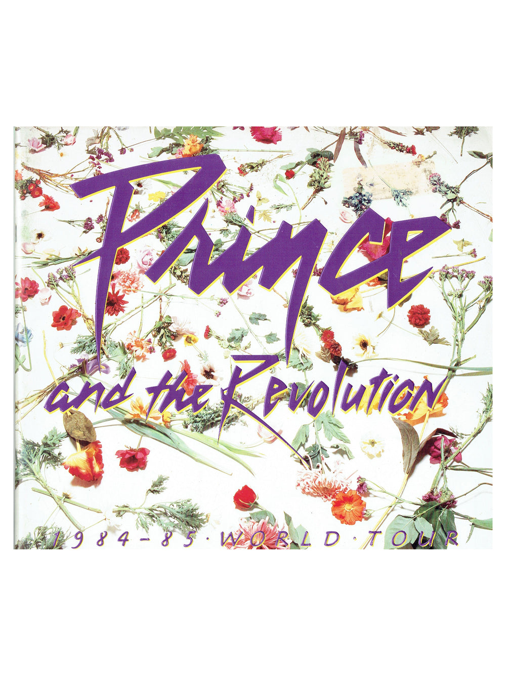Prince – & The Revolution Purple Rain Tour Book Original Embossed Sleeve EX
