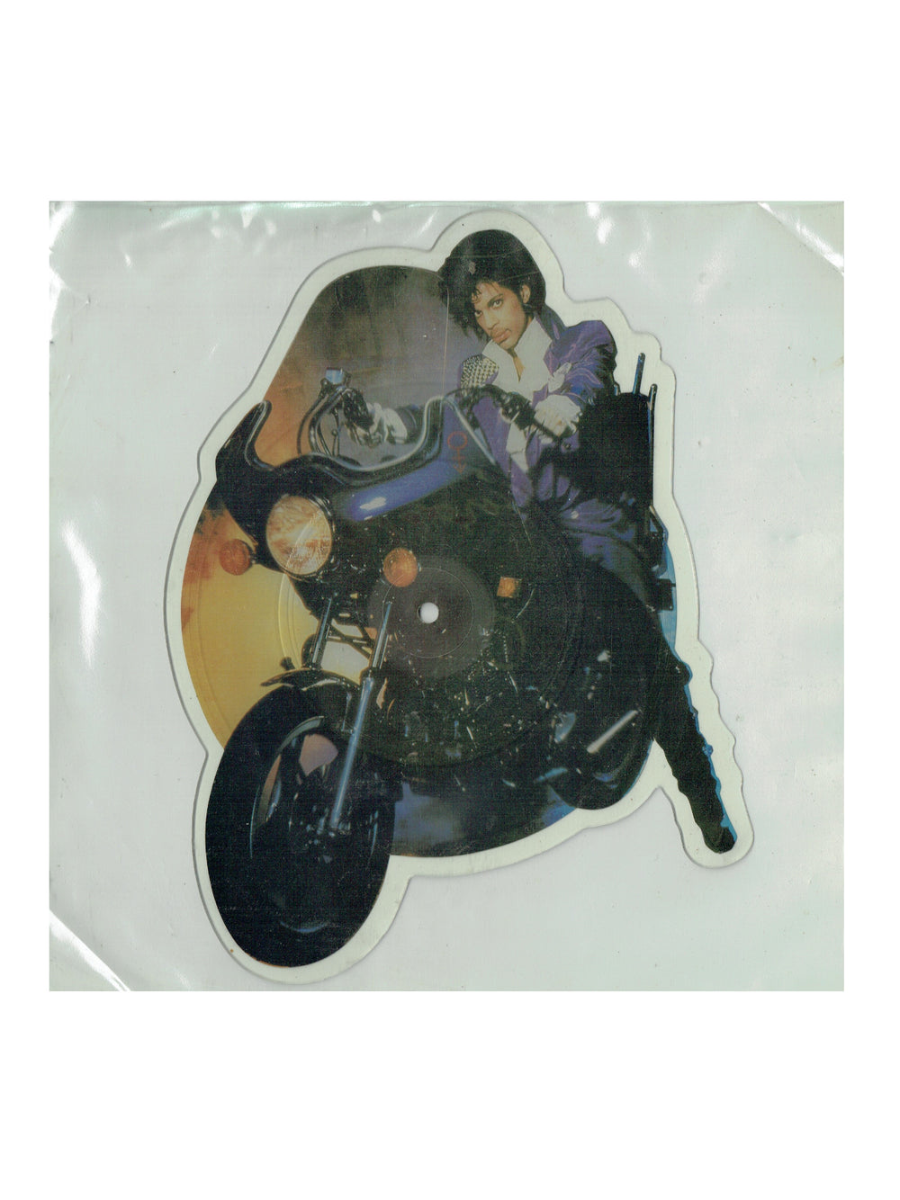 Prince – & The Revolution Purple Rain God Shaped Picture Disc 7 Inch Vinyl 1984 UK Release