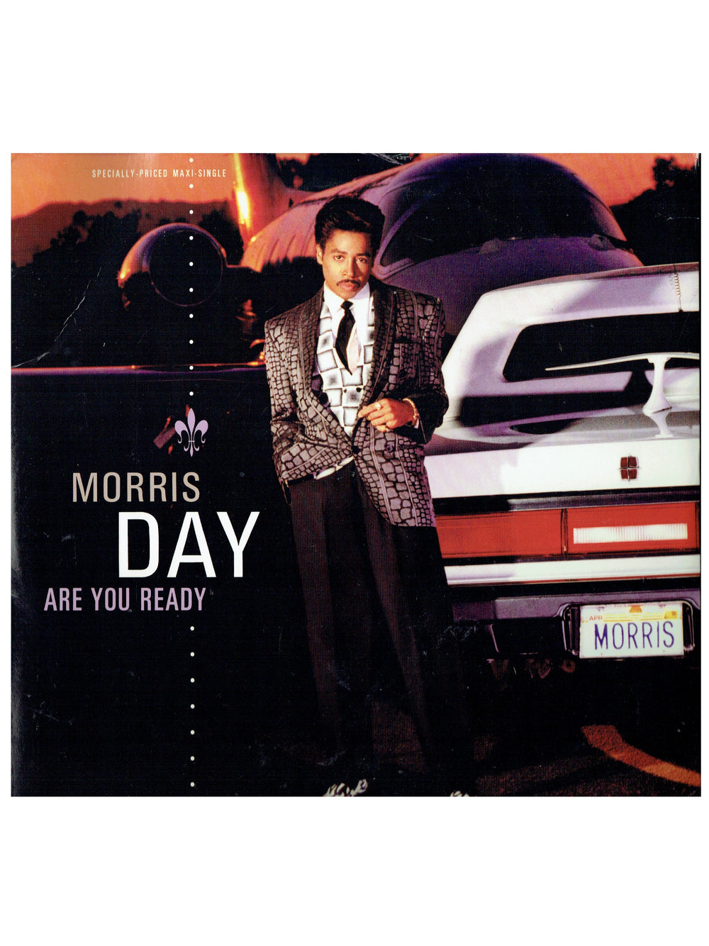 Morris Day Are You Ready 12 Inch Vinyl Maxi Single1988  USA Release Prince SMS
