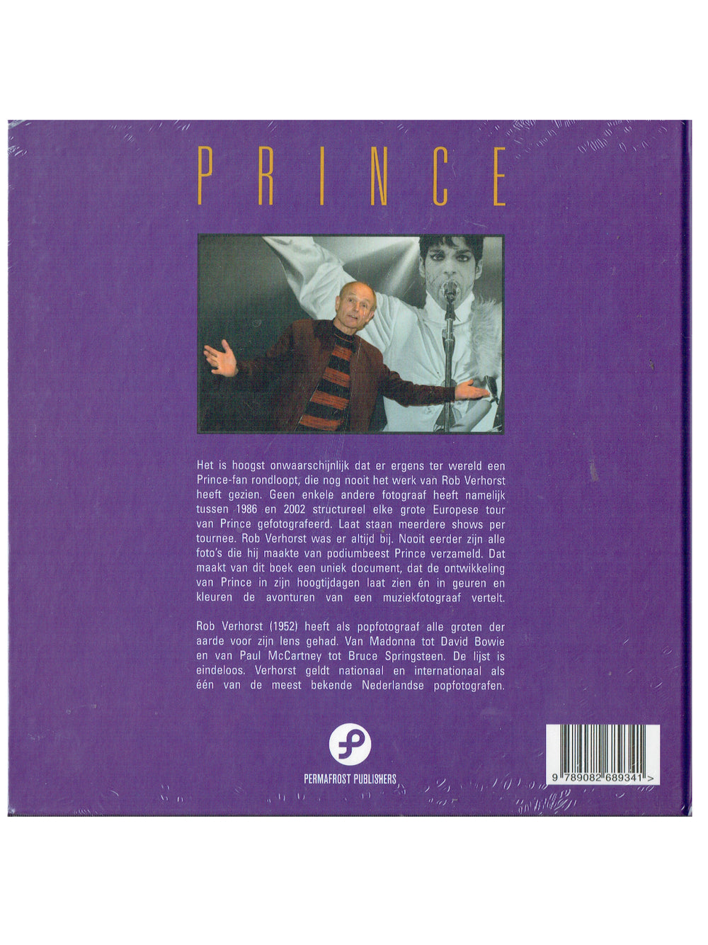 Prince Pictures By Rob Verhorst Hardbacked Book  IN STOCK VERY LIMITED