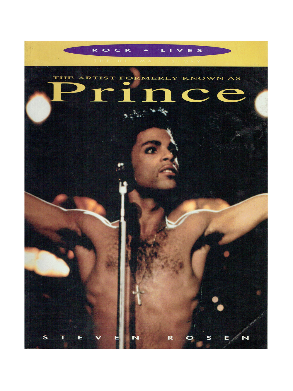 Prince Softback Book The Artist Formerly Known As By Steven Rosen