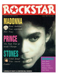 Prince ROCKSTAR July 1990 Italian Magazine Cover And 4 Page Article EX