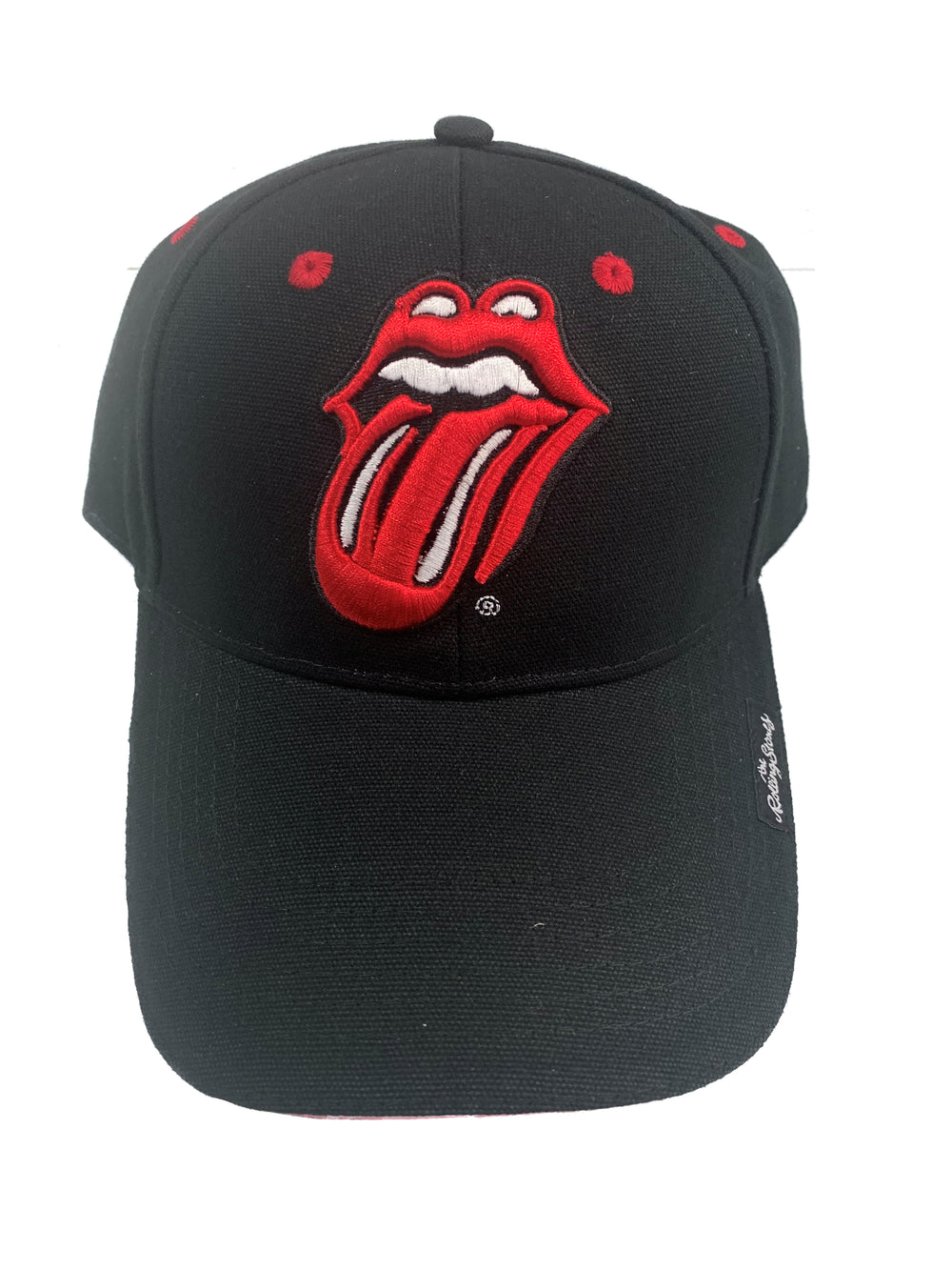 Rolling Stones TONQUE Logo Cap Official Embroidered Peak Cap Adjustable Brand New