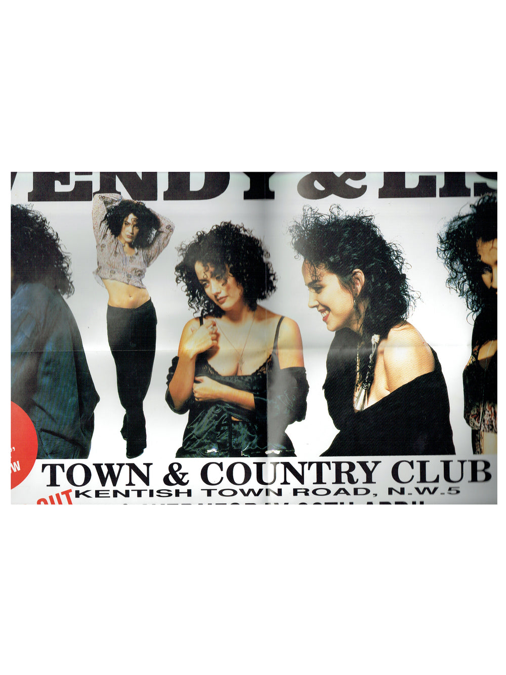 Prince – Wendy & Lisa Satisfaction UK 12 Inch Vinyl 1989 3 Tracks Limited Ed Poster Prince