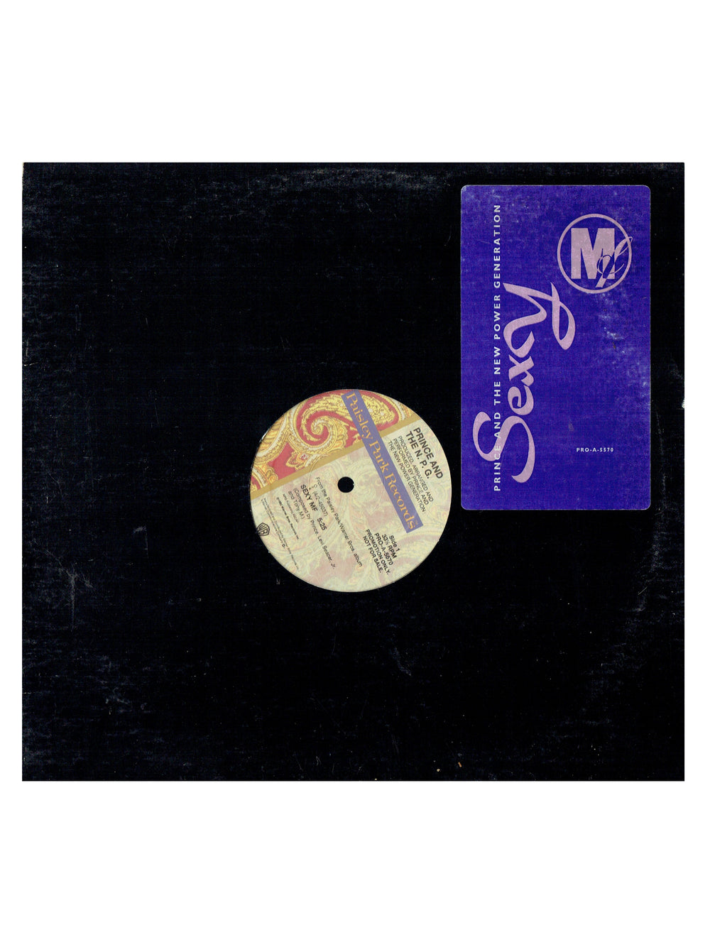 Prince – & The New Power Generation – Sexy MF Vinyl 12" 33 ⅓ RPM Single Promo US Preloved: 1992