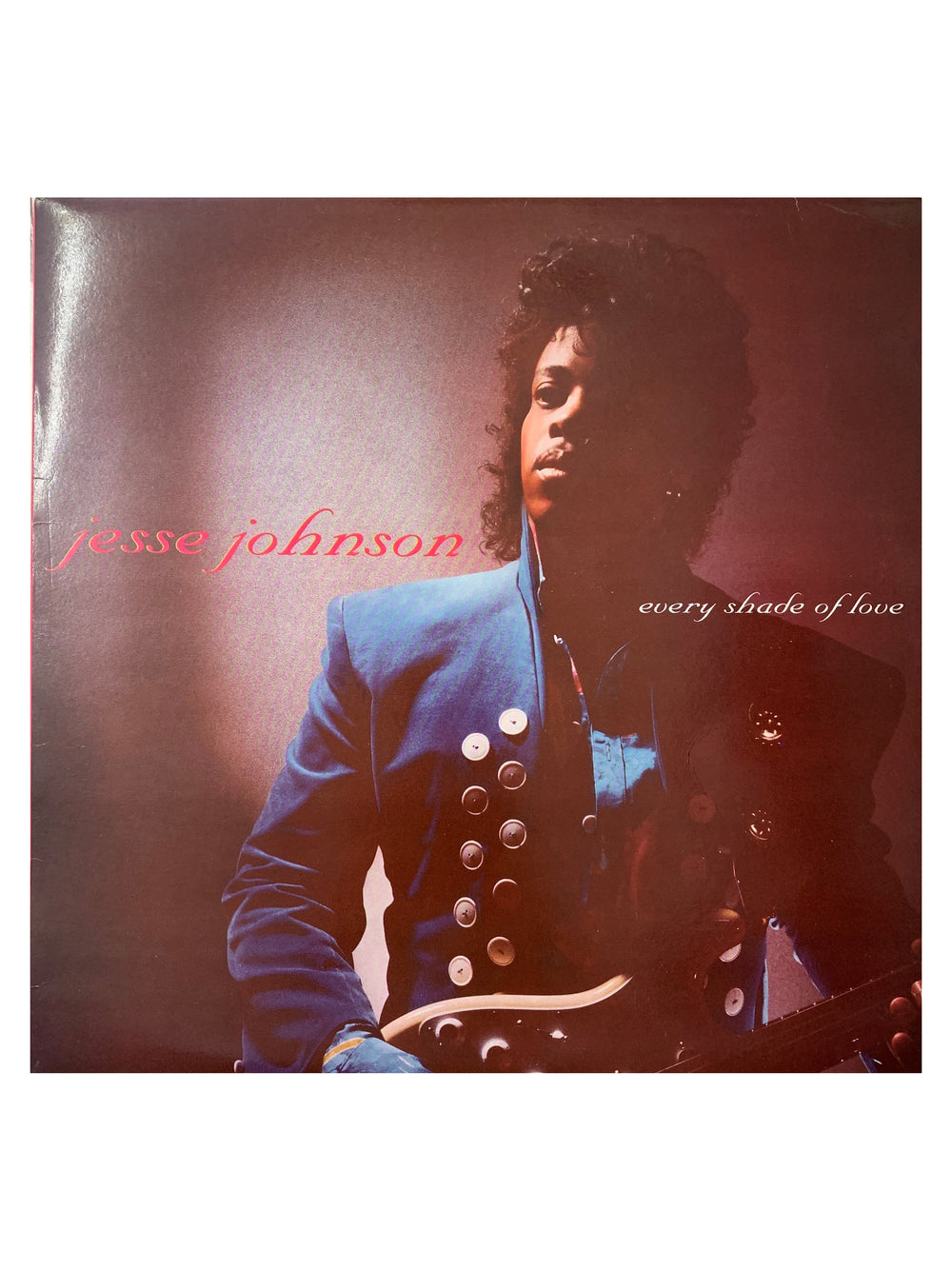 Jesse Johnson Every Shade Of Love VINYL Album 1988 USA Release Prince