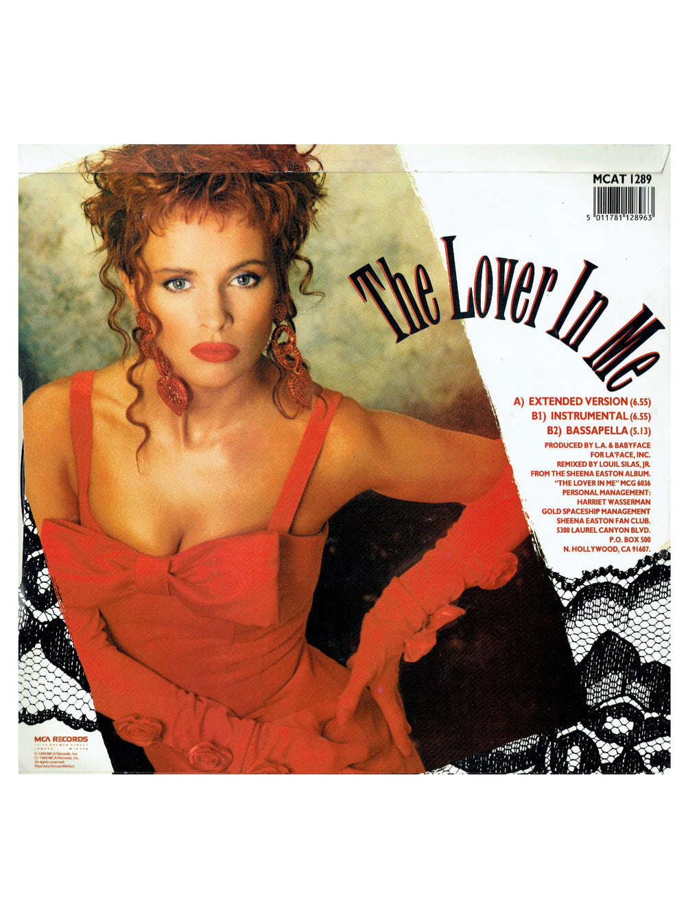 Prince – Sheena Easton The Lover In Me Vinyl 12" UK Preloved: 1988