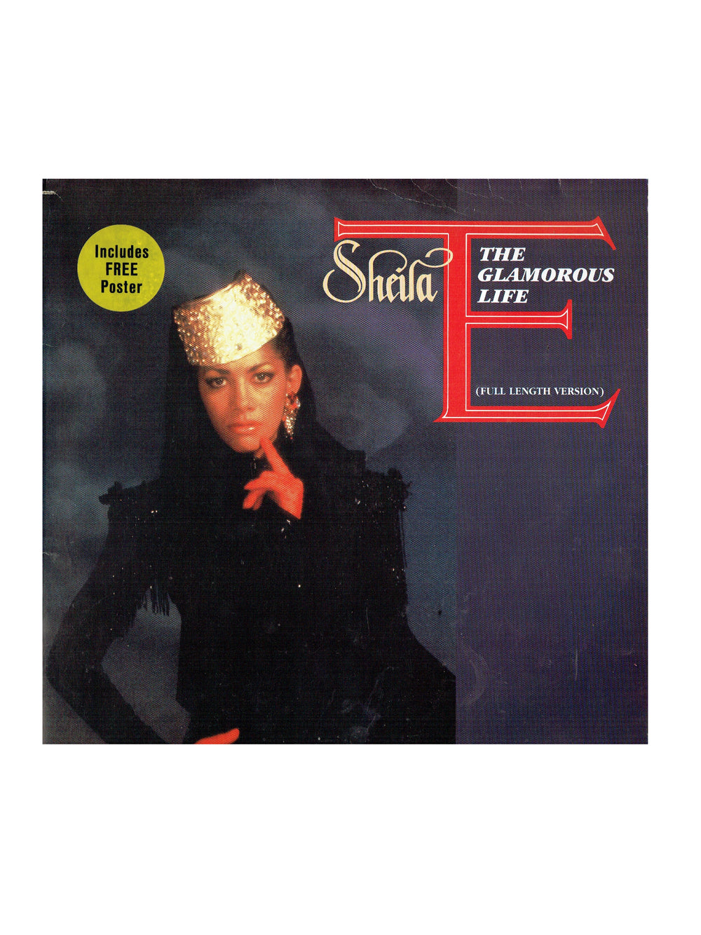 Sheila E The Glamorous Life 12 Vinyl Single EU German With Poster Prince AS