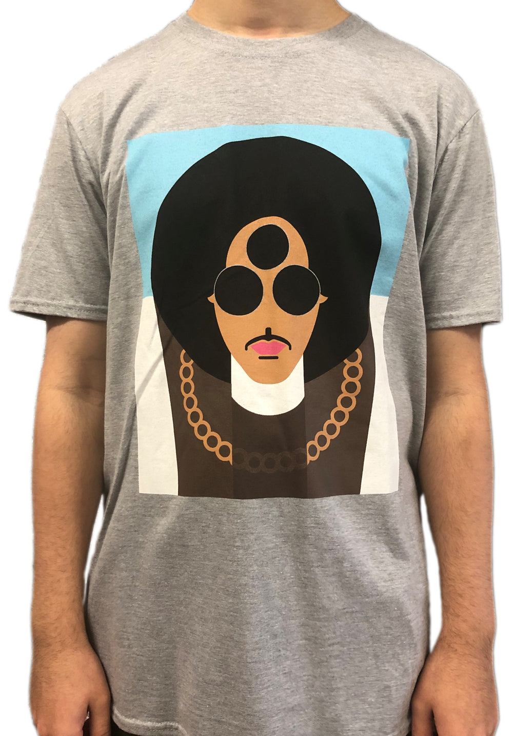 Prince HITnRUN Album Front Cover Unisex Official T-Shirt Brand New