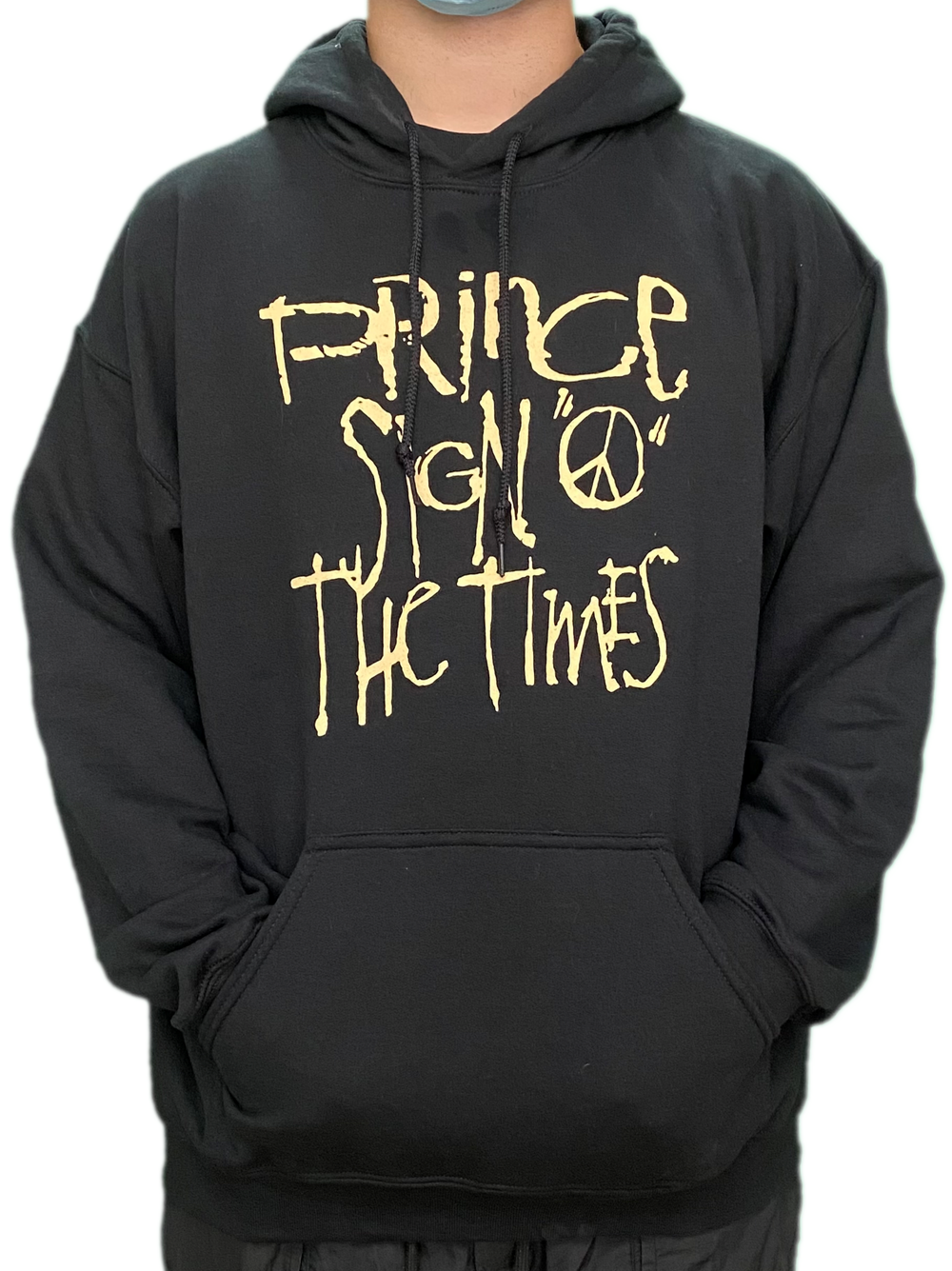 Prince – SIGN 'O' THE TIMES Xclusive Official Unisex Hoodie LTD ED  FRONT TEXT