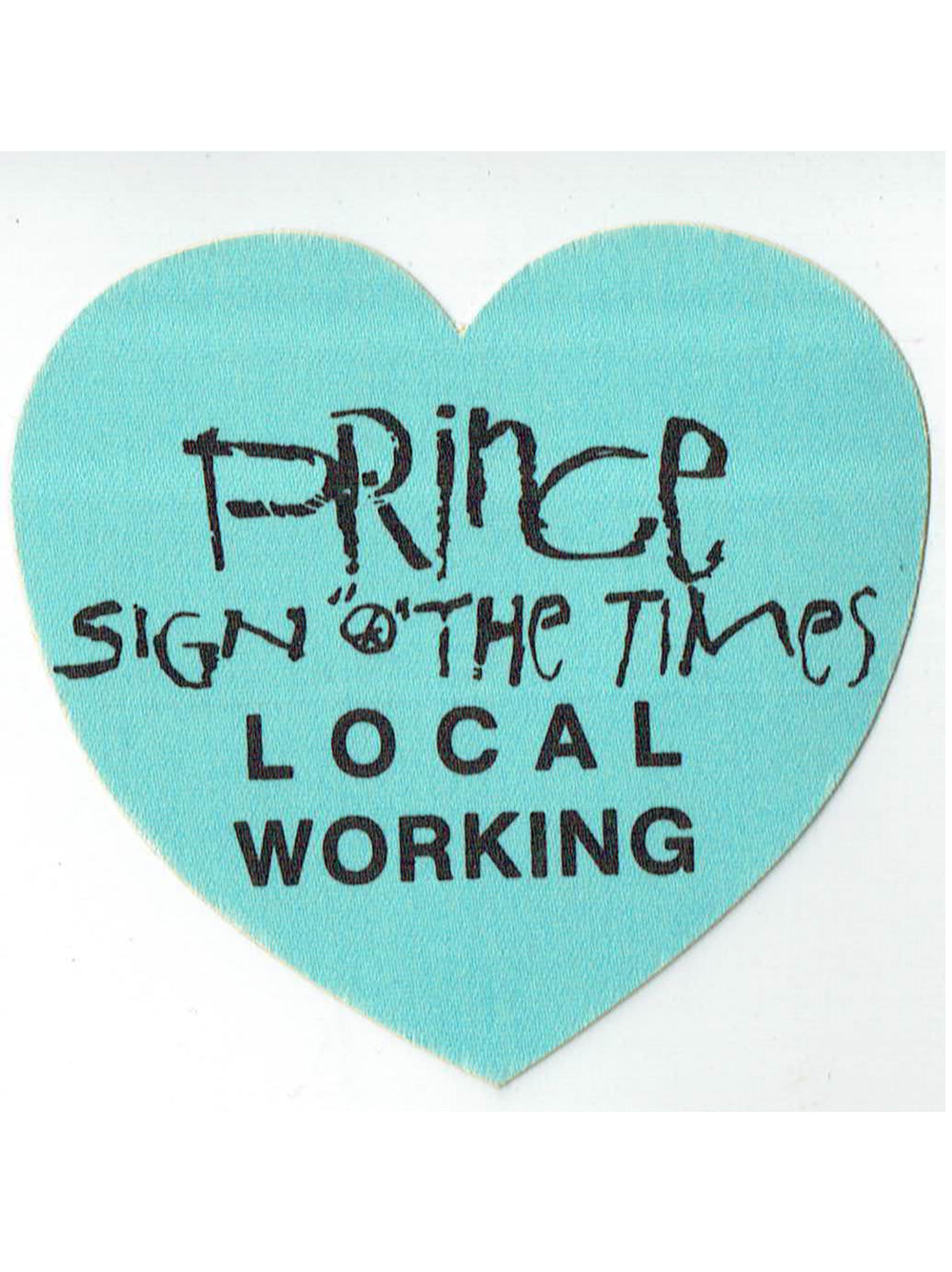 Prince Sign O The Times Official Otto Patch Unused As New Local Heart