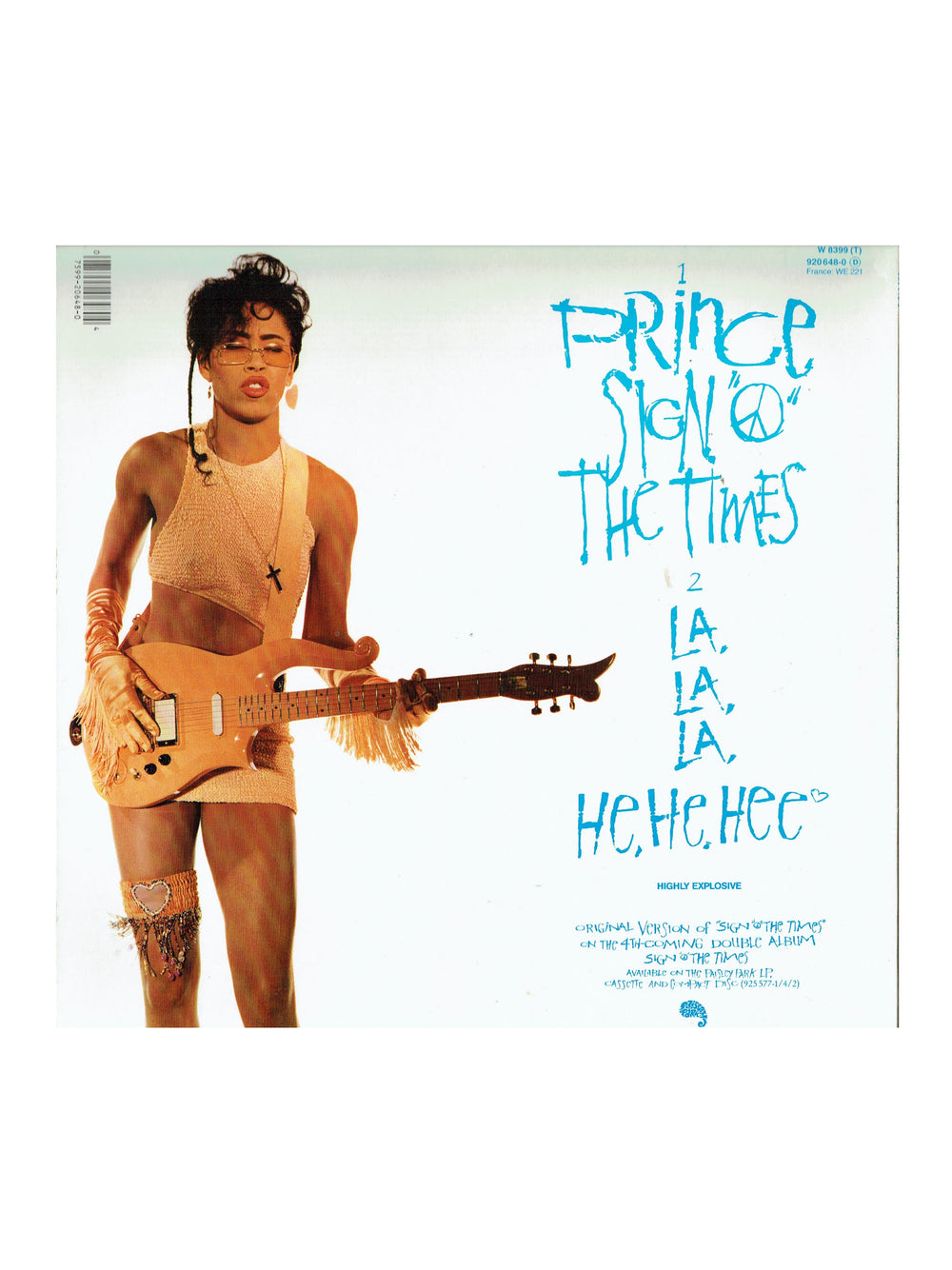 Prince – Sign O The Times 12 Inch Vinyl 1987 EU Release 2 Tracks