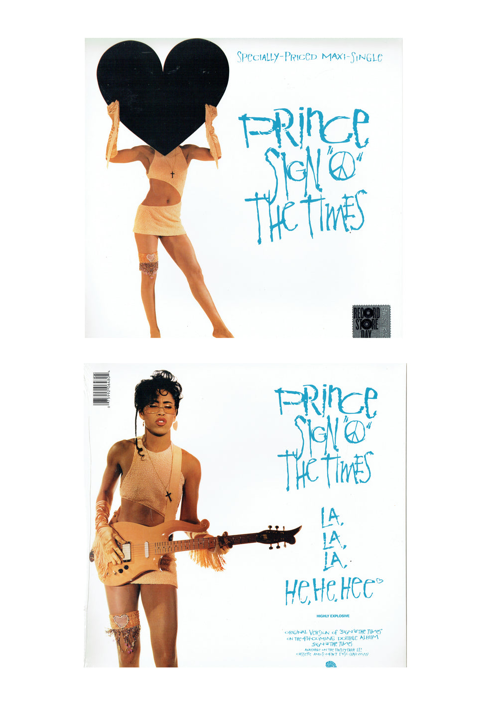 Prince – Sign O The Times 12 inch Vinyl Maxi Single Reissue EU Preloved : 2017