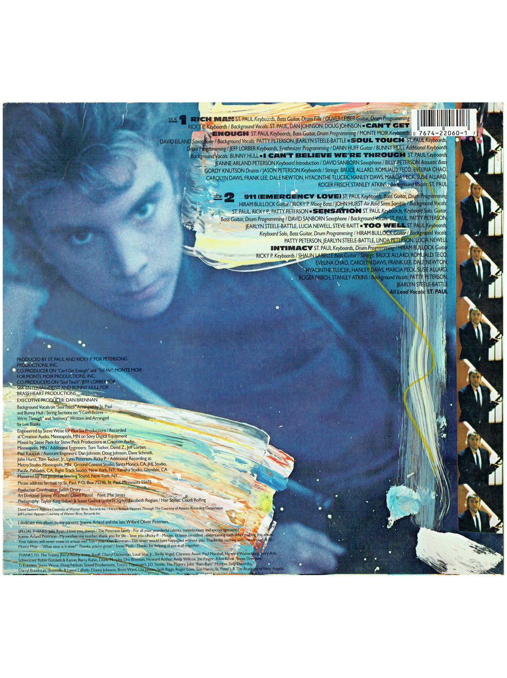Prince – ST PAUL The Family Self Titled Vinyl LP Album US Preloved: 1987