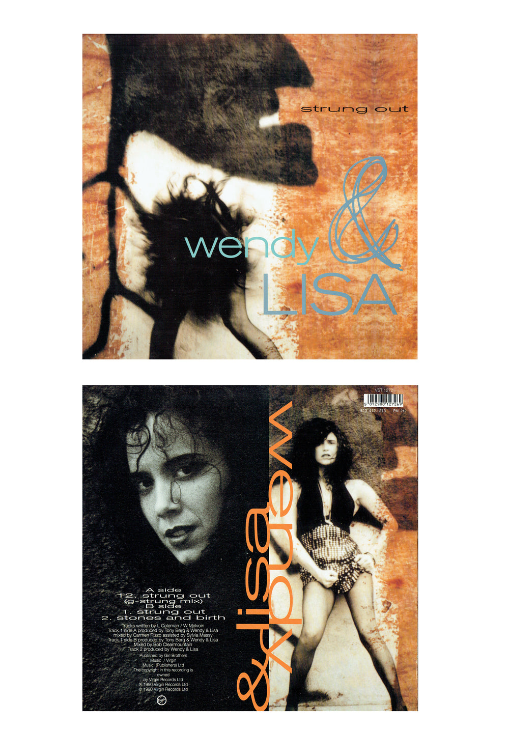 Wendy & Lisa Strung Out UK 12 Inch Vinyl 1990  3 Tracks Prince