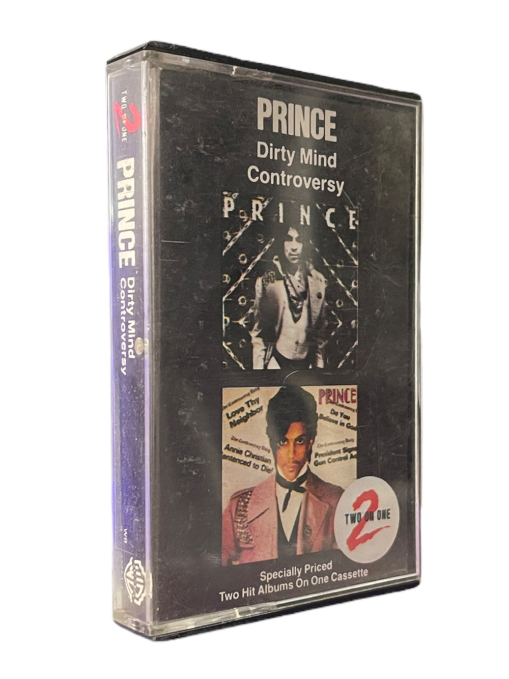 Prince Dirty Mind Controversy Two On One Tape Cassette New Zealand Release SMS