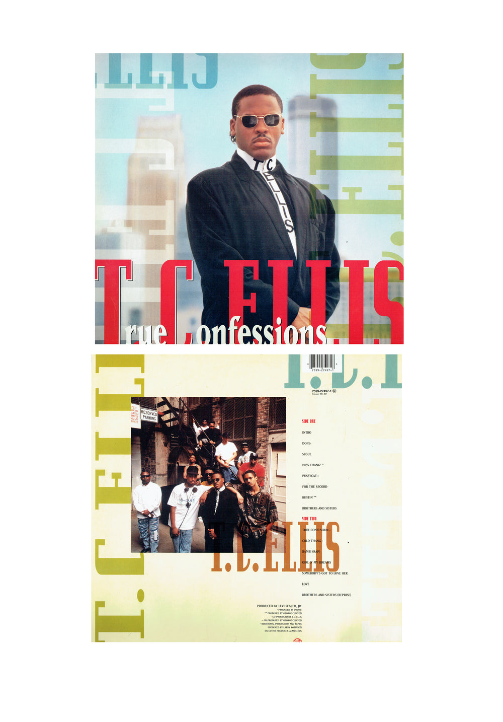 Prince – T C Ellis True Confessions Vinyl Album US Preloved: 1991