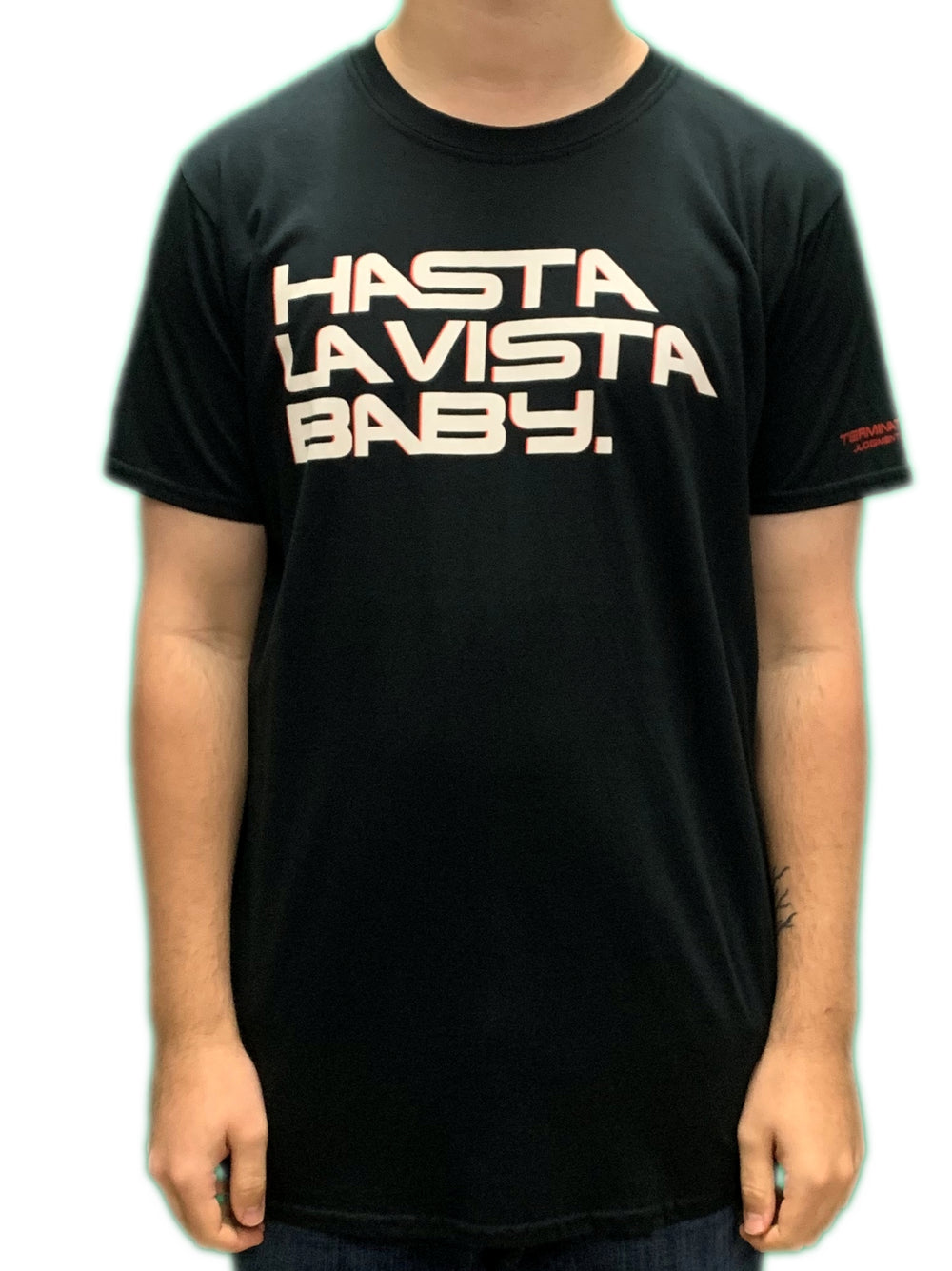 Terminator Hasta La Vista Unisex Official T Shirt Brand New Various Sizes