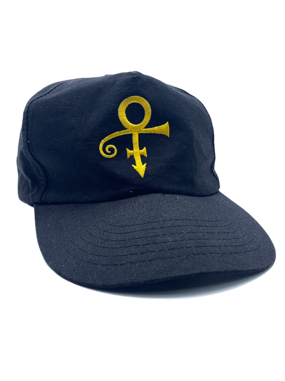 Prince – Love Symbol Vintage Official Peak Cap Gold Embroidery Preloved