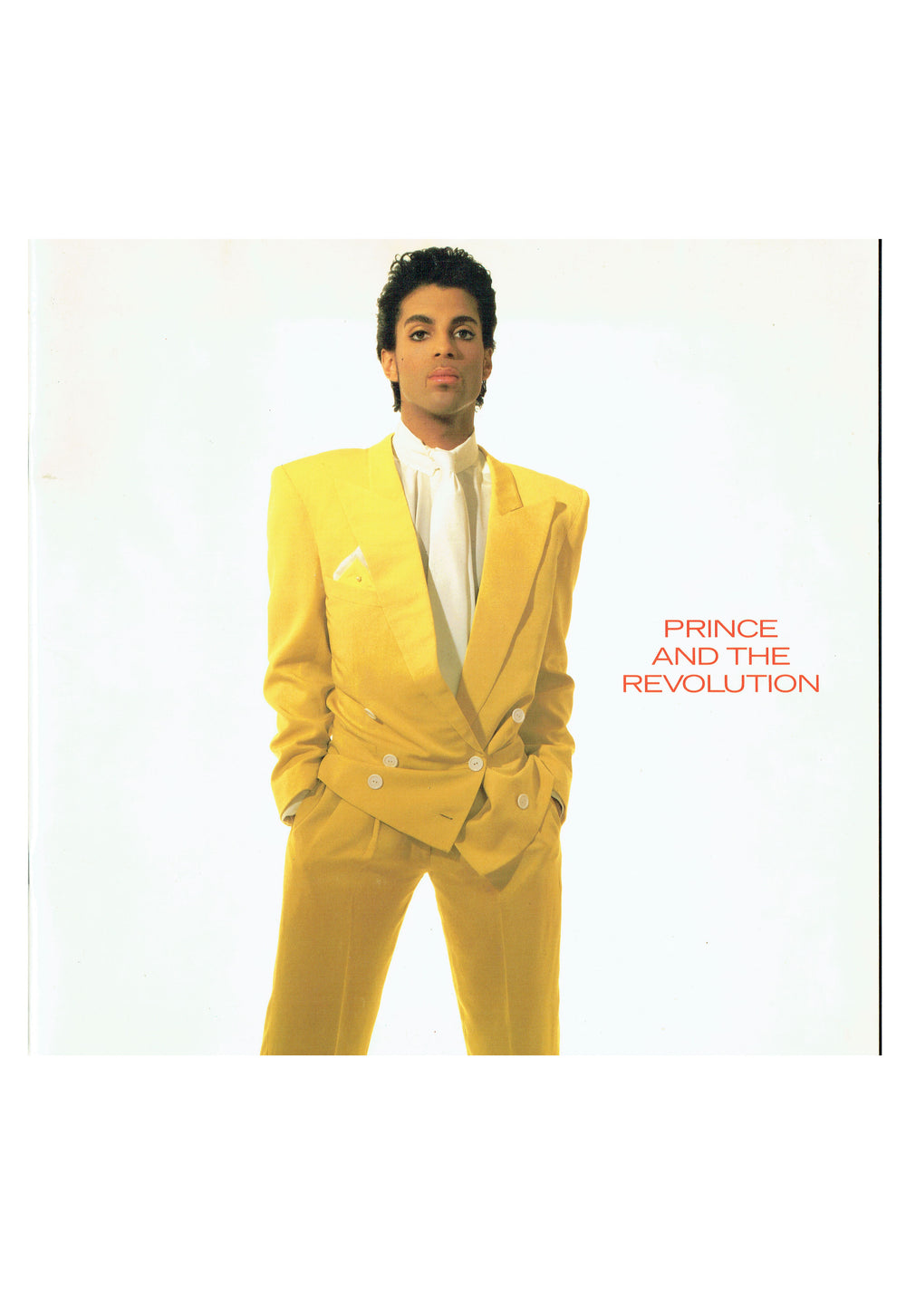 Prince & The Revolution Parade Tour Book Original Laminated Sleeve