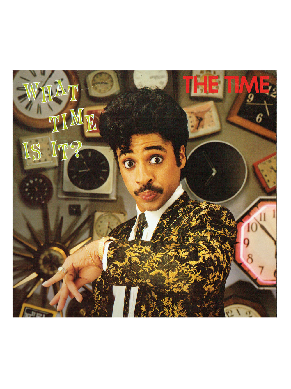 The Time What Time Is It? UK EU Vinyl Album Original Release 1982 Prince SMS