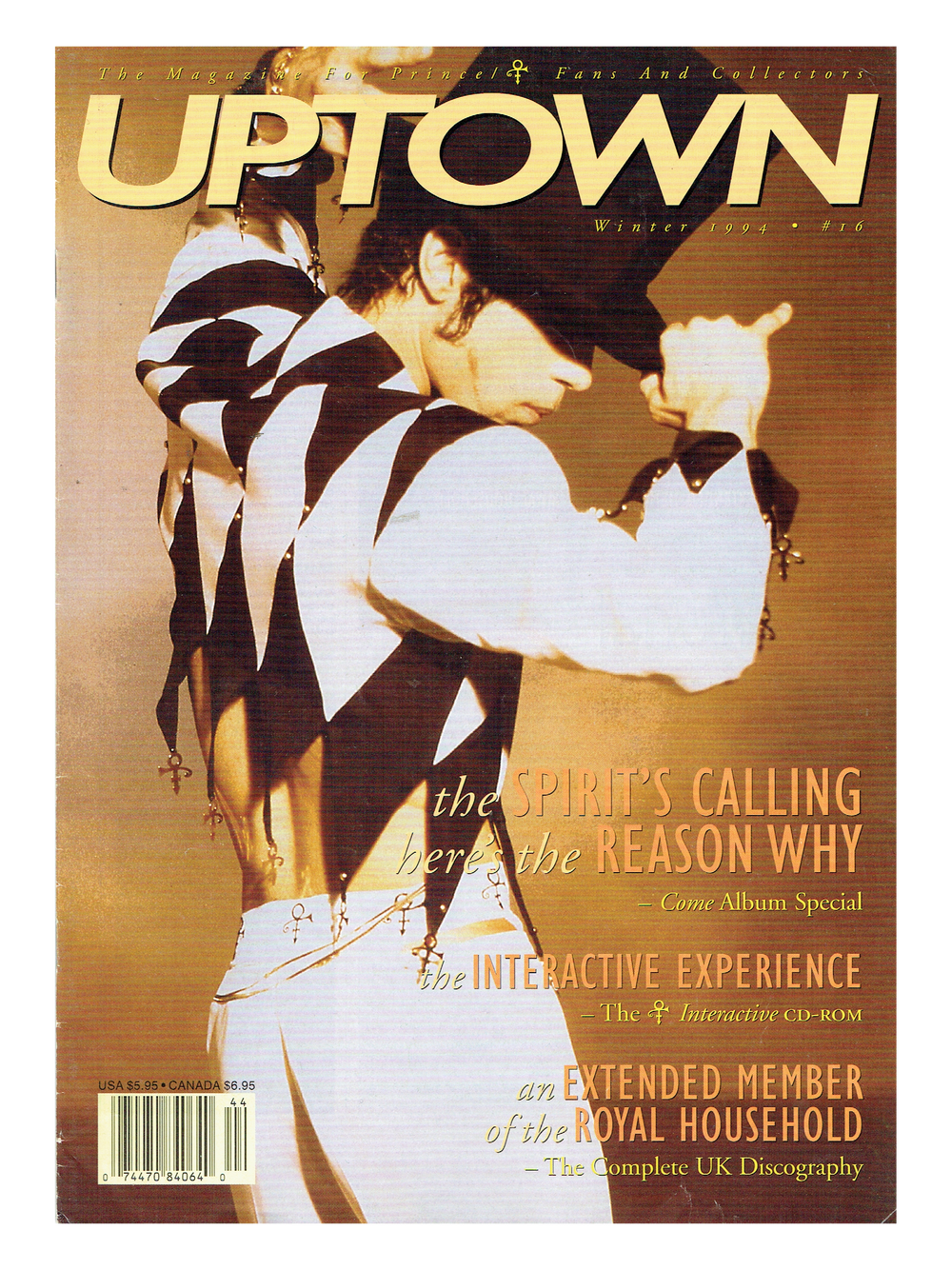 Uptown The Magazine For Prince Fans & Collectors Issue Number 16