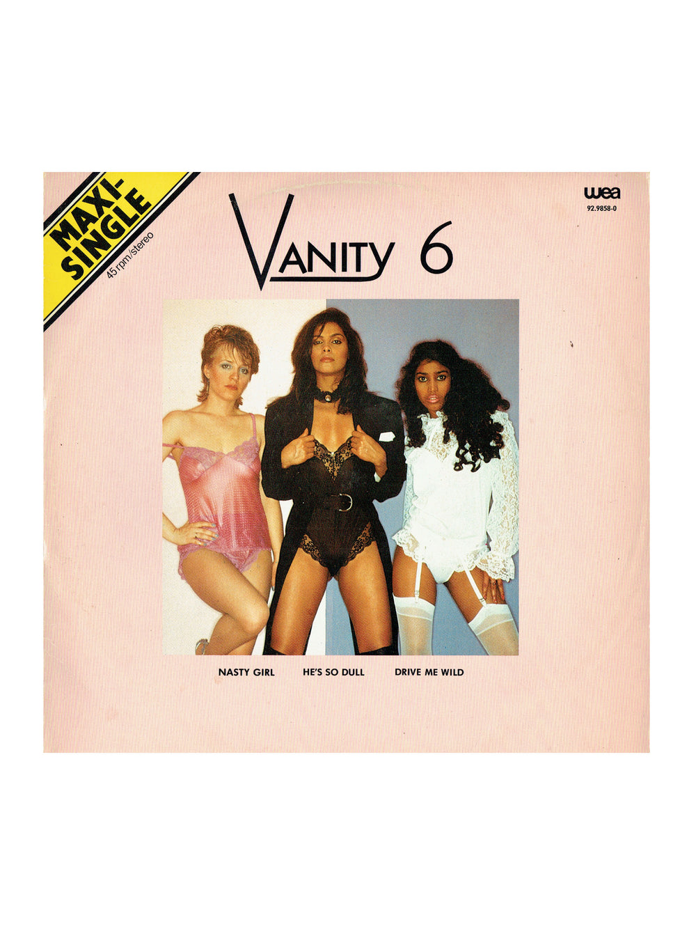 Prince – Vanity 6 Nasty Girl He's So Dull EU Holland 12 Inch Vinyl Release Prince EX AS