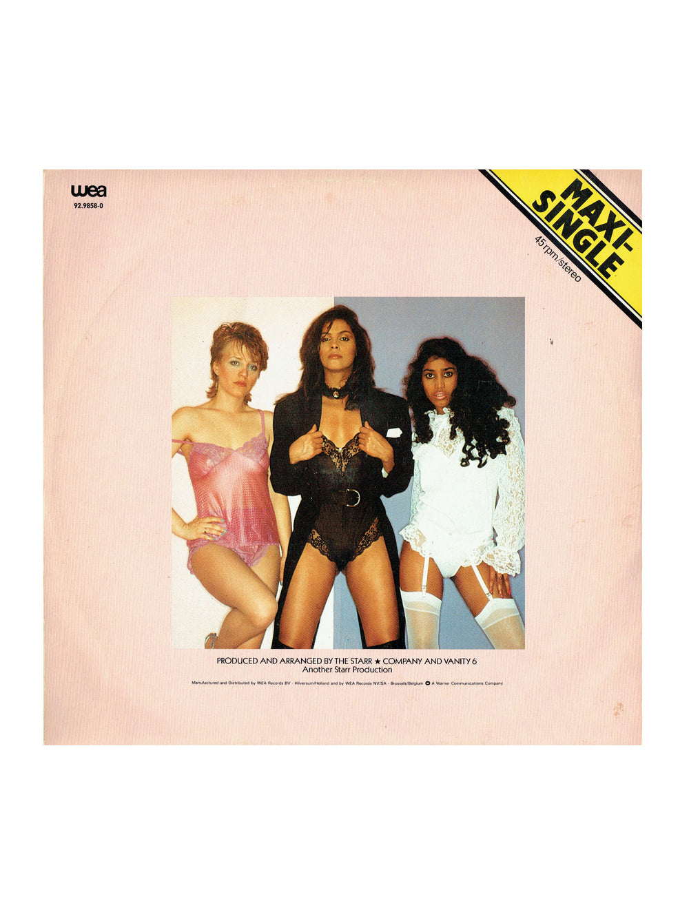Prince – Vanity 6 Nasty Girl He's So Dull EU Holland 12 Inch Vinyl Release Prince EX AS