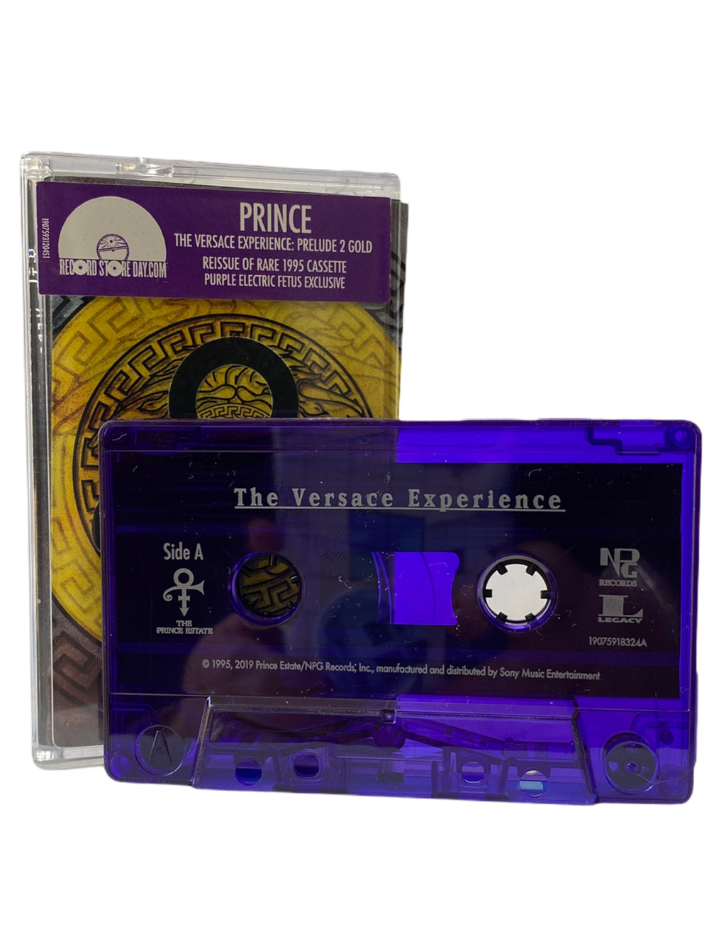 Prince – The Versace Experience Tape Cassette Album Release Sony Legacy PURPLE ED