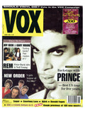 Prince – Magazine Vox June Cover & 4 Page Article Preloved: 1993