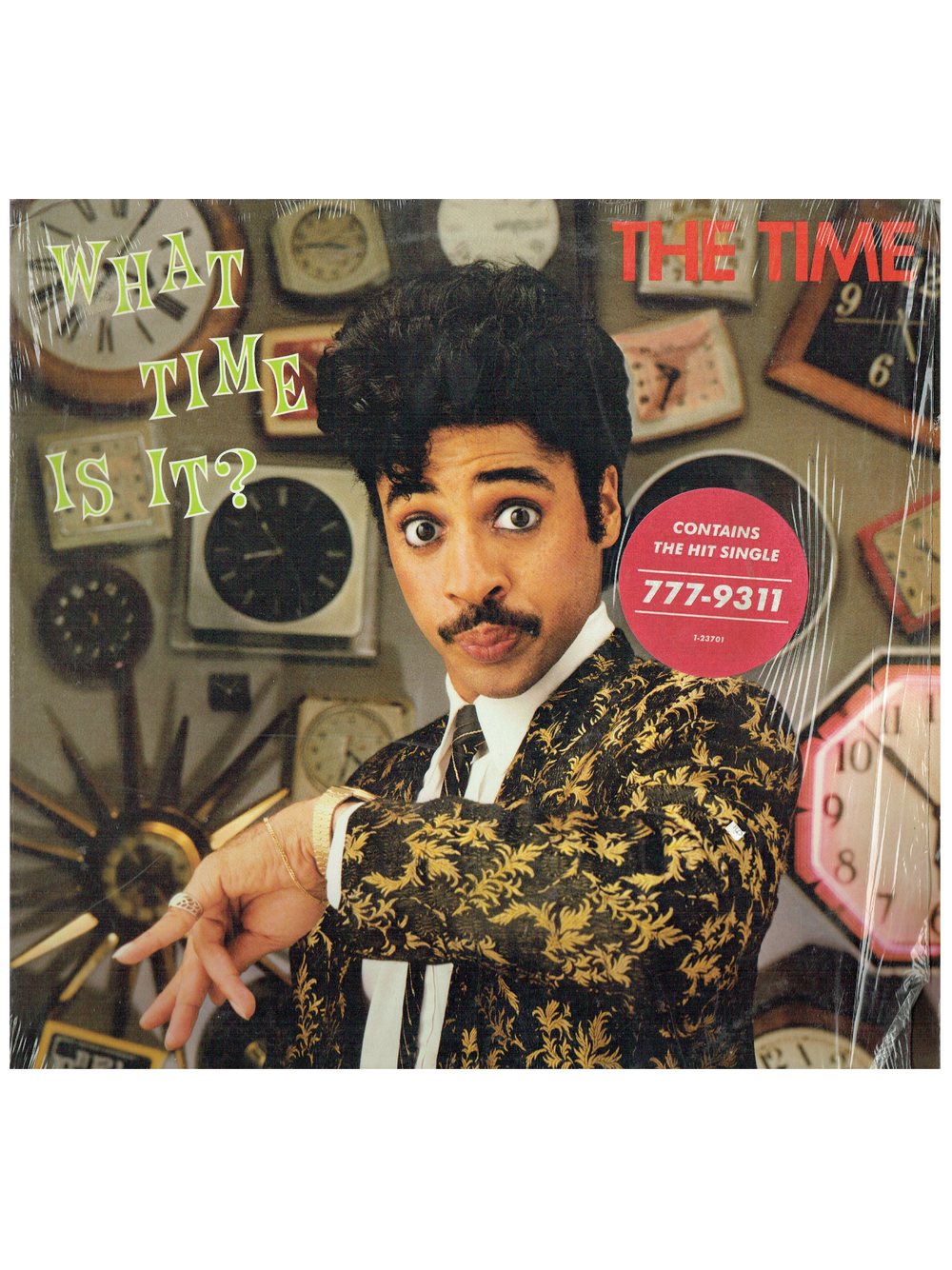 The Time What Time Is It? USA Vinyl Album Original Release 1982 Prince WITH HYPE