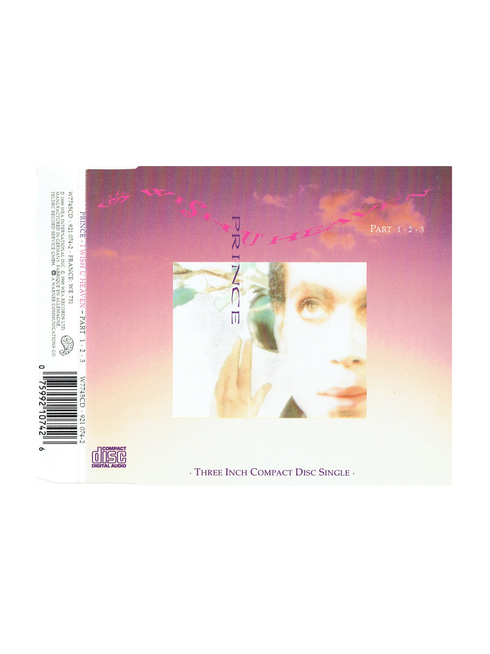 Prince – I Wish U Heaven Parts 1-2-3 CD Mini Single UK & Europe Released: 1988