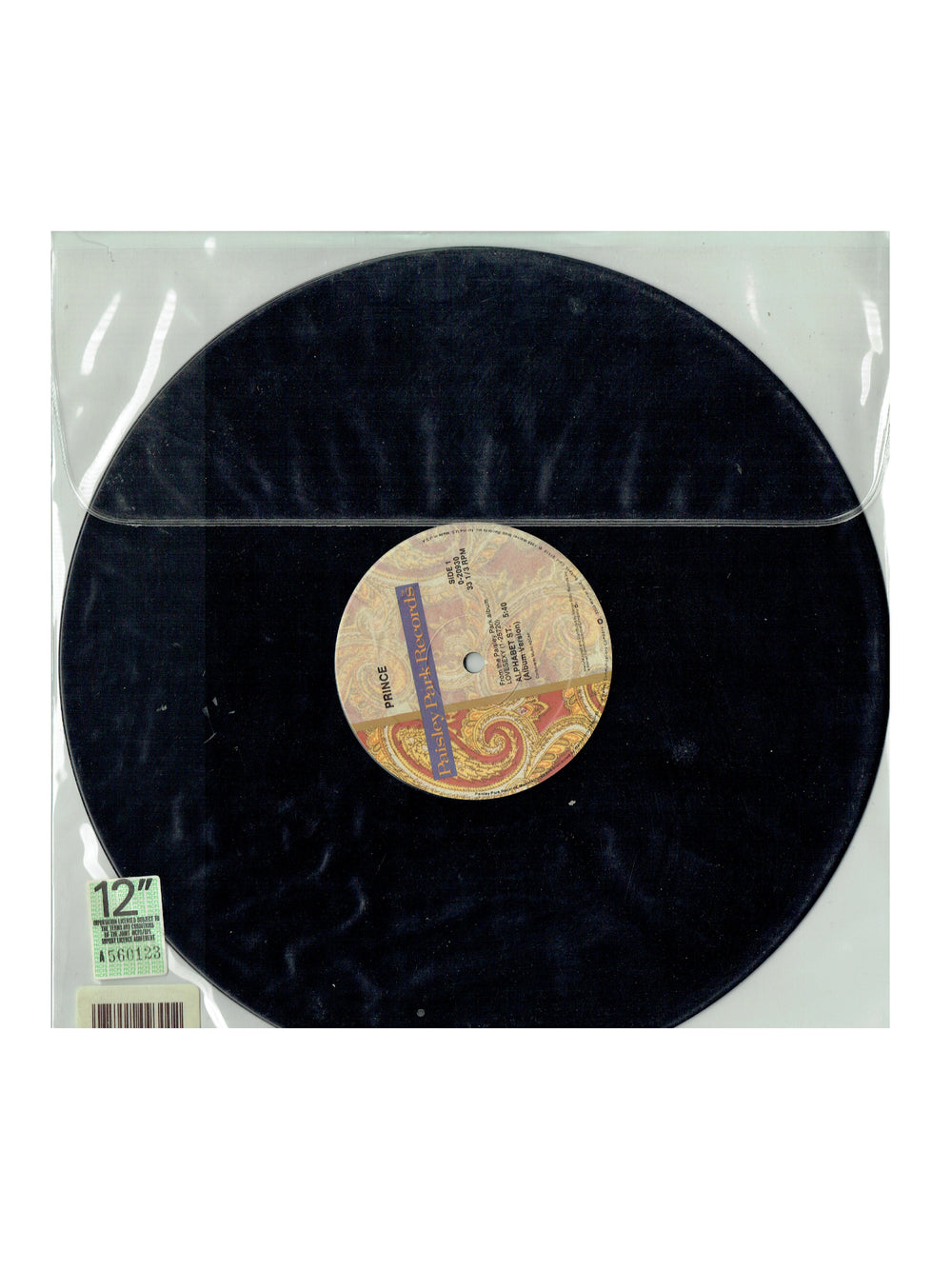Prince – Alphabet St. 12 Inch Vinyl 1988 USA Release