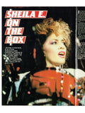 Blues & Soul Magazine May 1986 Sheila E  Vanity Advert Prince Kiss No1