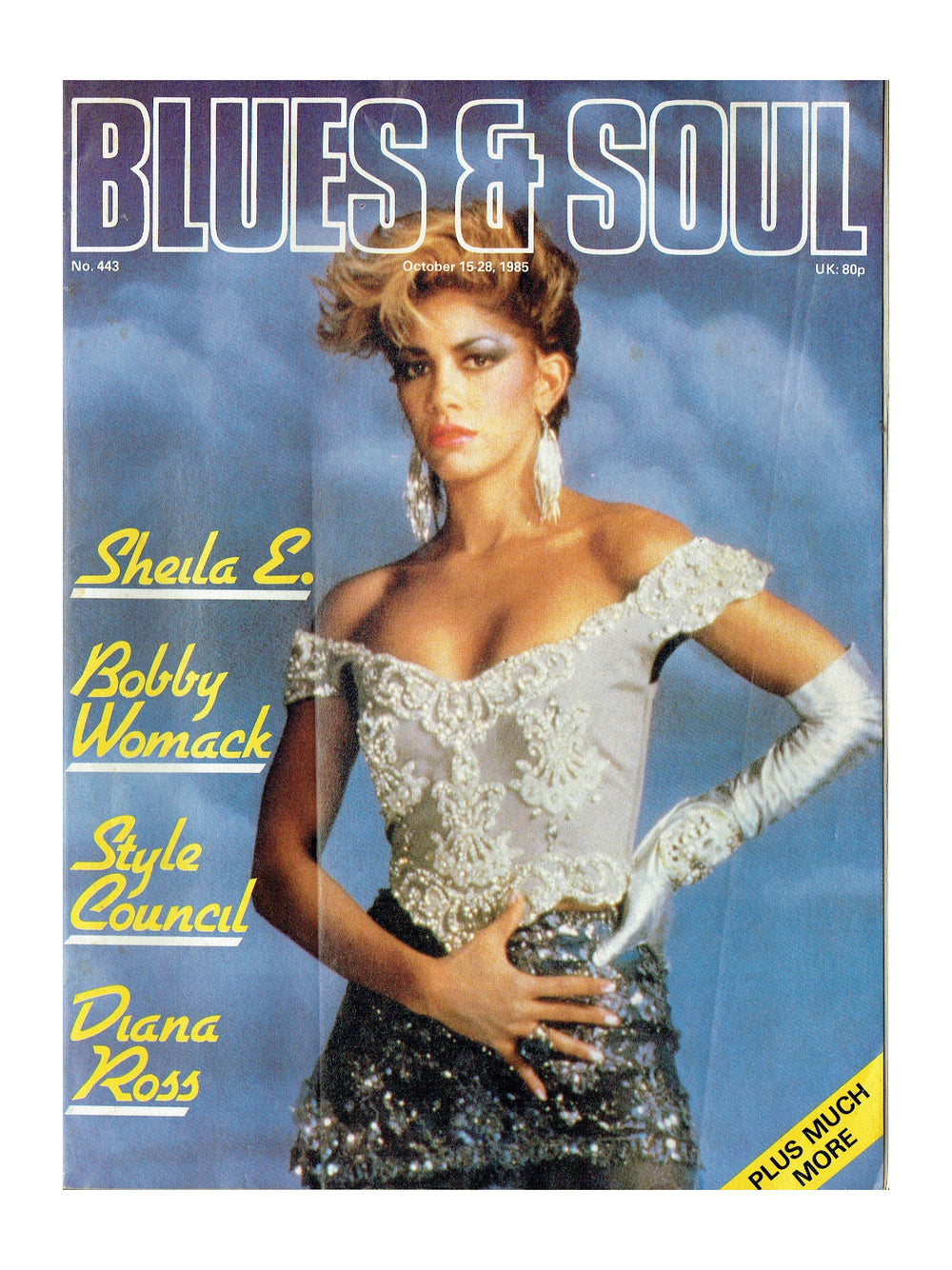 Blues & Soul Magazine October 1985 Sheila E Cover No Prince